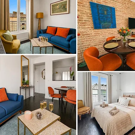 Apartmán Lumineux T3 Chic Saint-ouen Puces *