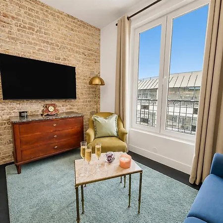 Apartment Lumineux T3 Chic Saint-ouen Puces *