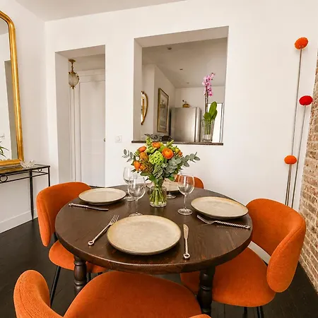 Lumineux T3 Chic Saint-ouen Puces Apartment